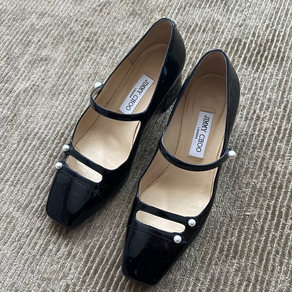 Jimmy Choo Patent Leather Heels